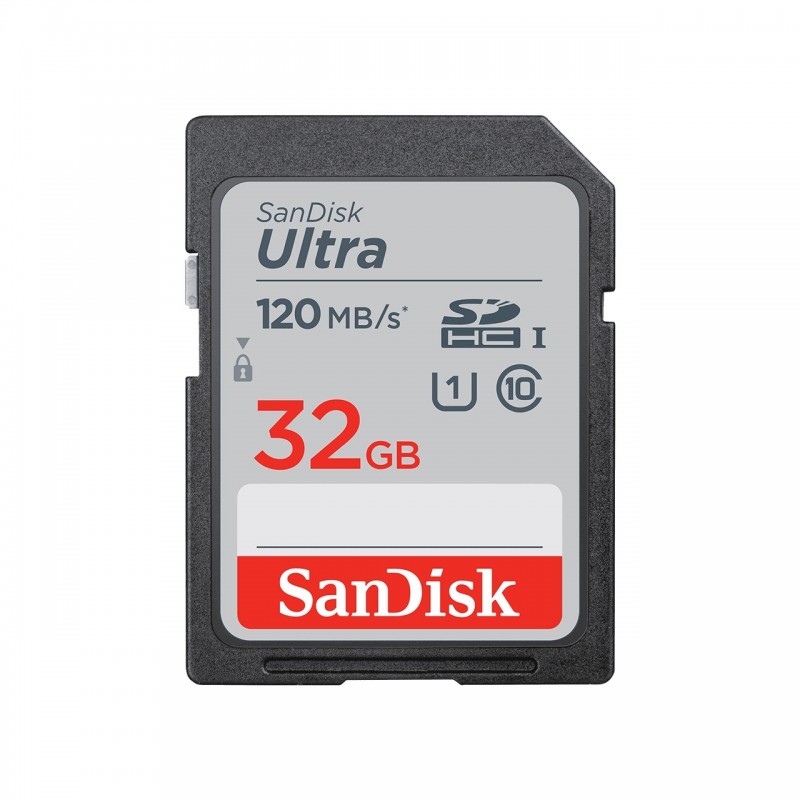 SanDisk Ultra - 32 GB SDHC Clase 10 SDSDUN4-032G-GN6IN