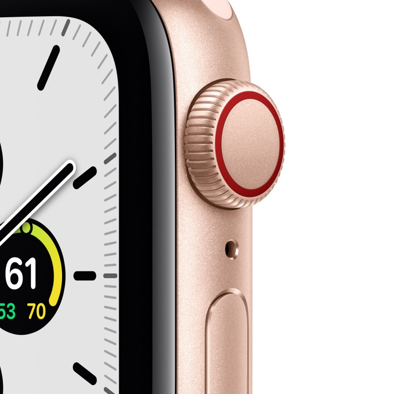 Apple Watch SE 40MM Aluminio Oro con correa color Rosa - 4G MYEH2TY A