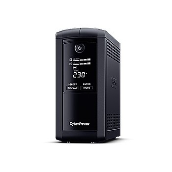 CyberPower VP1000ELCD - UPS - Línea interactiva 1000 VA 550 W 3 salidas AC