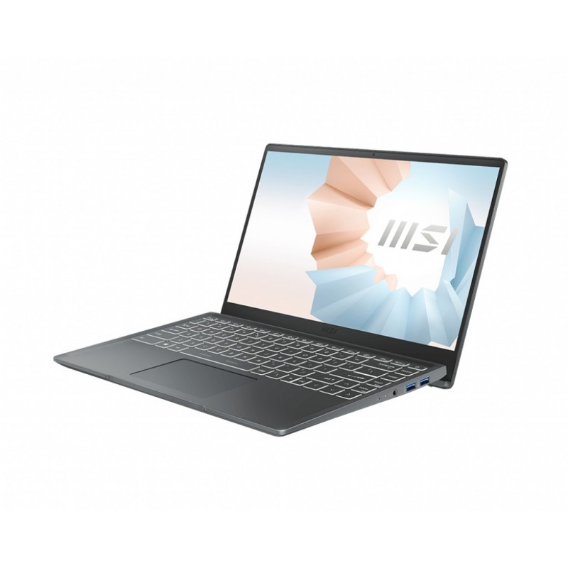 MSI Modern 14 B11SB-008ES Negro - 14 - Intel Core i7-11xxx - GB - 1000GB SSD - NVIDIA GeForce MX450  9S7-14D214-008