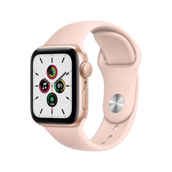 Apple Watch SE 40MM Aluminio Oro con correa color Rosa  MYDN2TY A
