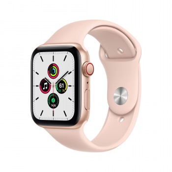 Apple Watch SE 44MM Aluminio Oro con correa color Rosa - 4G MYEX2TY A