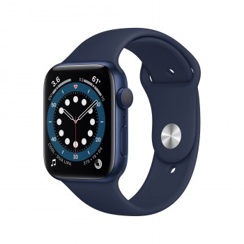 Apple Watch Series 6 44MM Aluminio Azul con correa color Marina  M00J3TY A