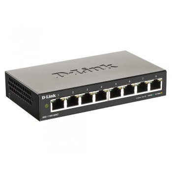 D-Link DGS-1100-08V2 switch Gigabit Ethernet (10 100 1000) Negro
