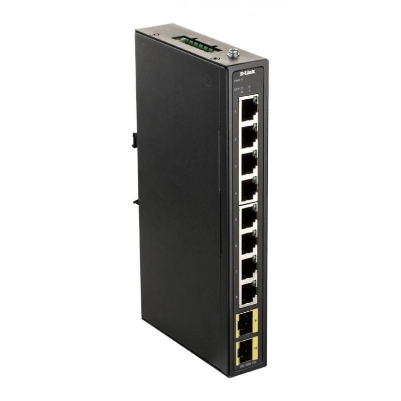 D-Link DIS-100G-10S switch No administrado Gigabit Ethernet (10 100 1000) Negro