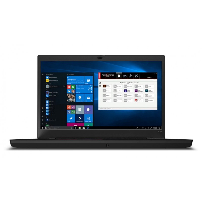 Lenovo ThinkPad P15v Negro - 15.6 - Intel Core i7-10xxx - 12GB - 512GB SSD - Windows 10 Pro 20TQ003QSP