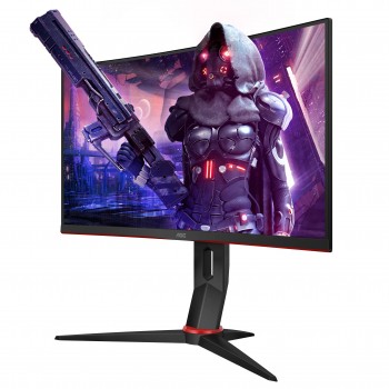 AOC C27G2U BK - 27" Full HD - LED - Negro, Rojo