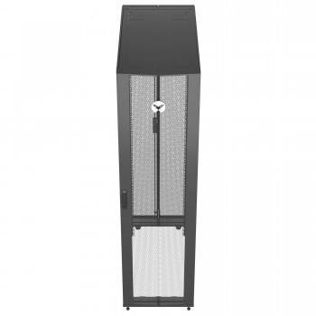 Vertiv VR3307 armario rack 48U Rack o bastidor independiente Negro, Transparente