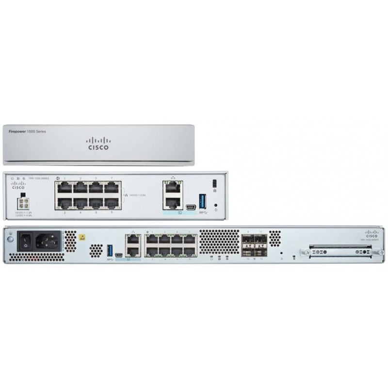 Cisco FPR1120-ASA-K9 Firewall (hardware) 1500 Mbit s 1U