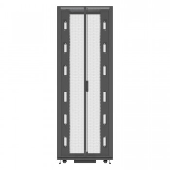 Vertiv VR3357 armario rack 48U Rack o bastidor independiente Negro, Transparente