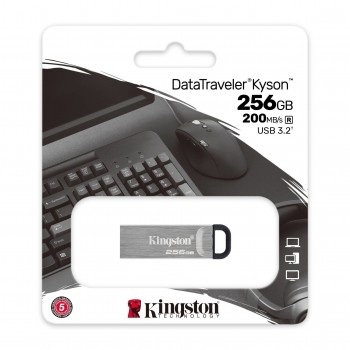 Kingston Technology DataTraveler Kyson 256GB - USB Type-A - Plata DTKN 256GB
