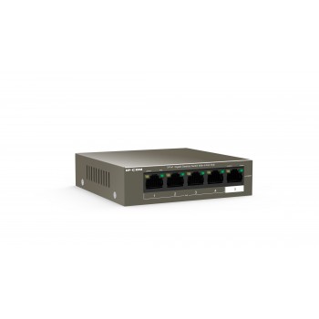 IP-COM Networks G1105P-4-63W switch No administrado Gigabit Ethernet (10 100 1000) Bronce - PoE