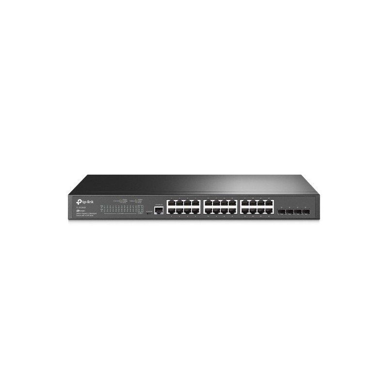 TP-LINK JetStream Gestionado L2 Gigabit Ethernet (10 100 1000) Negro 1U TL-SG3428