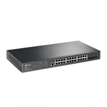 TP-LINK JetStream Gestionado L2 Gigabit Ethernet (10 100 1000) Negro 1U TL-SG3428