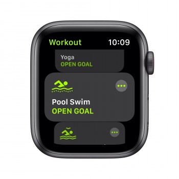 Apple Watch SE 44MM Aluminio Gris con correa color Negro - 4G MYF02TY A