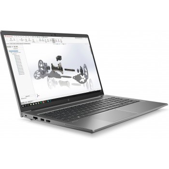 HP ZBook G7 Plata - 15.6" - Intel Core i7-10xxx - 12GB - 512GB SSD - NVIDIA Quadro T1000 - Windows 1 1J3Y1EAABE