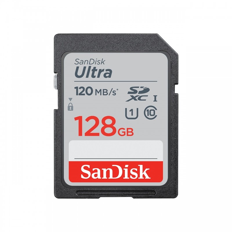 SanDisk Ultra 128 GB SDXC Clase 10 SDSDUN4-128G-GN6IN