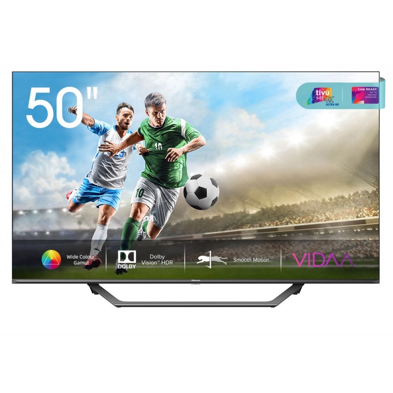 Hisense 50A7500F - 50" - 4K Ultra HD - Smart TV - Wifi - Negro H50A7500F