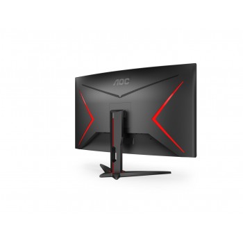 AOC Gaming C32G2AE BK - 31.5" Full HD - LED - Negro, Rojo