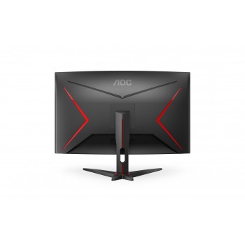 AOC Gaming CQ32G2SE BK - 31.5" 2K Ultra HD - LED - Negro, Rojo