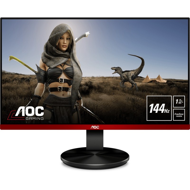 AOC Gaming G2490VXA - 23.8" Full HD - LED - Negro, Rojo