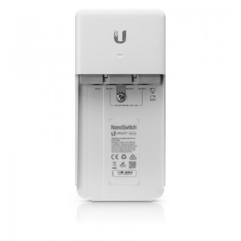 Ubiquiti Networks NanoSwitch Gigabit Ethernet (10 100 1000) Blanco - PoE N-SW