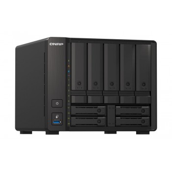QNAP TS-H973AX-32G servidor de almacenamiento V1500B Ethernet Tower Negro NAS