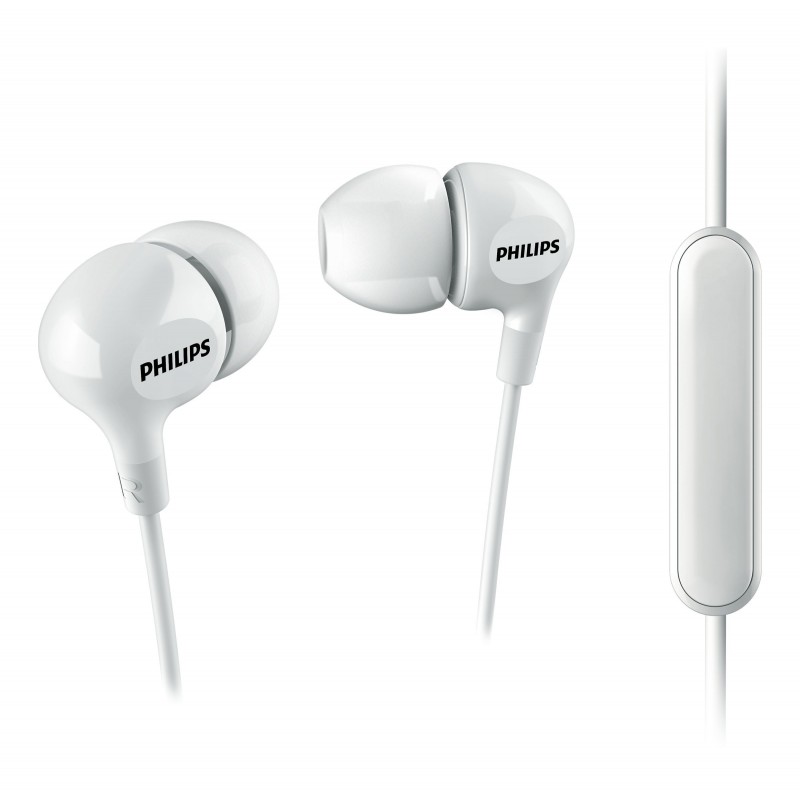 Philips Auriculares con micrófono SHE3555WT 00 Blanco  SHE3555 WHT
