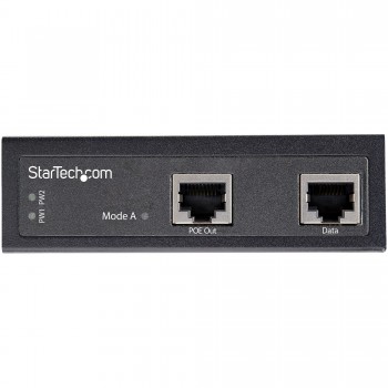 StarTech.com POEINJ30W adaptador e inyector de PoE Ethernet rápido, Gigabit Ethernet