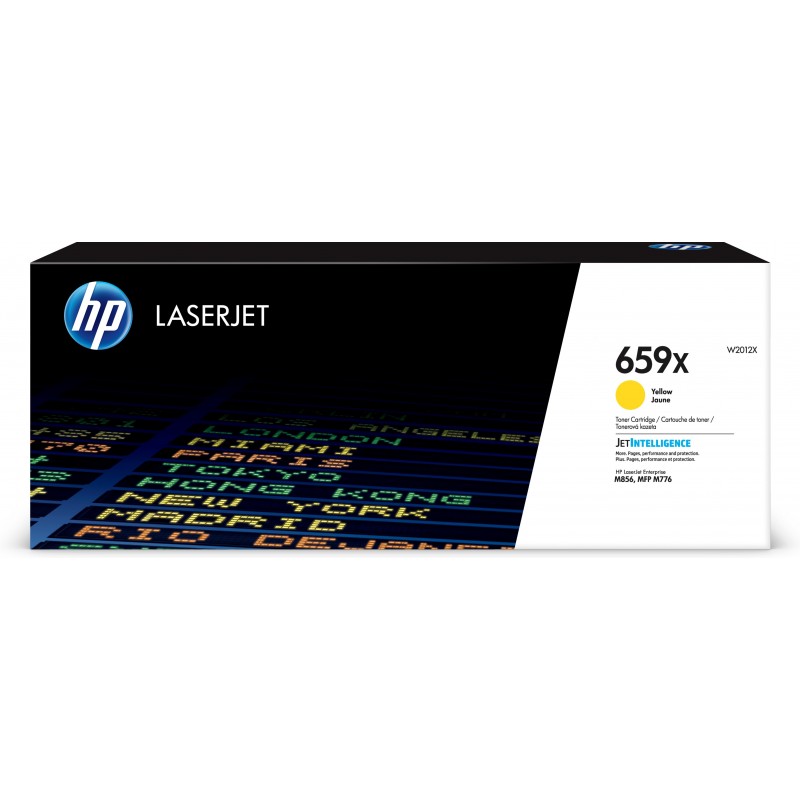 HP LaserJet 659X Original Amarillo W2012X