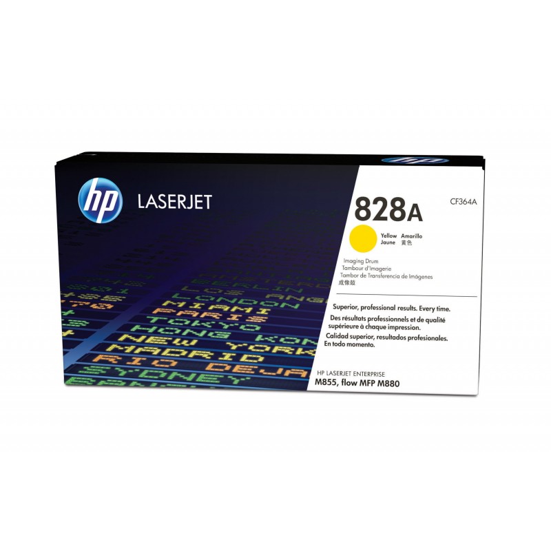 Tambor de imagenes LaserJet HP 828A amarillo CF364A