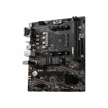 MSI A520M PRO - Socket AM4 - micro ATX - AMD A520 4719072752606