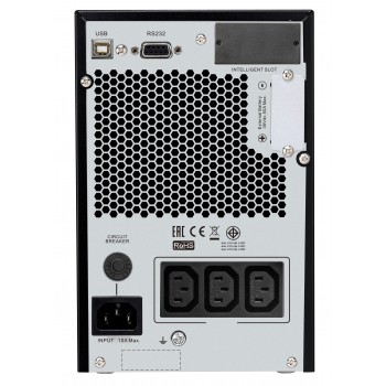 APC SRVPM1KIL - UPS - Doble conversión (en línea) 1000 VA 800 W 3 salidas AC