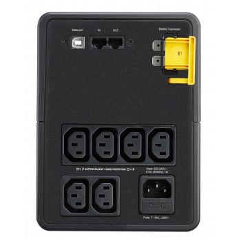 APC BX1200MI - UPS - Línea interactiva 1200 VA 650 W 6 salidas AC