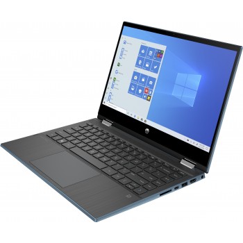 HP Pavilion x360 14-dw1005ns Negro, Verde - 14" - Intel Core i3-11xxx - 4GB - 256GB SSD - W10 Home 280Z1EA