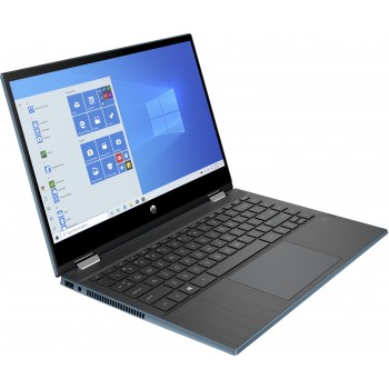 HP Pavilion x360 14-dw1005ns Negro, Verde - 14" - Intel Core i3-11xxx - 4GB - 256GB SSD - W10 Home 280Z1EA