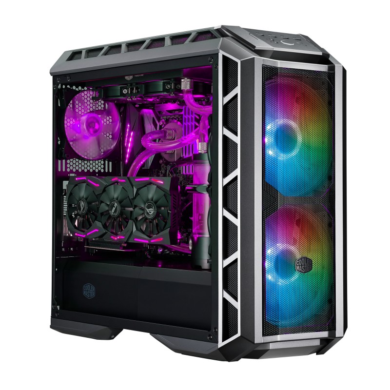 Cooler Master MasterCase H500P Mesh ARGB Midi Tower Gris MCM-H500P-MGNN-S11