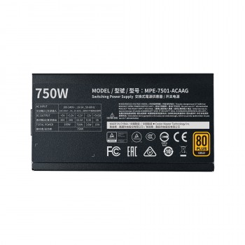 Cooler Master MWE Gold 750 - V2 80 PLUS Gold 750W MPE-7501-AFAAG-EU