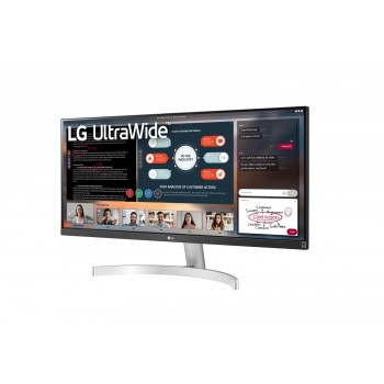 LG 29WN600-W - 29" UltraWide Full HD - LED - Plata - 75Hz 29WN600-W.AEU