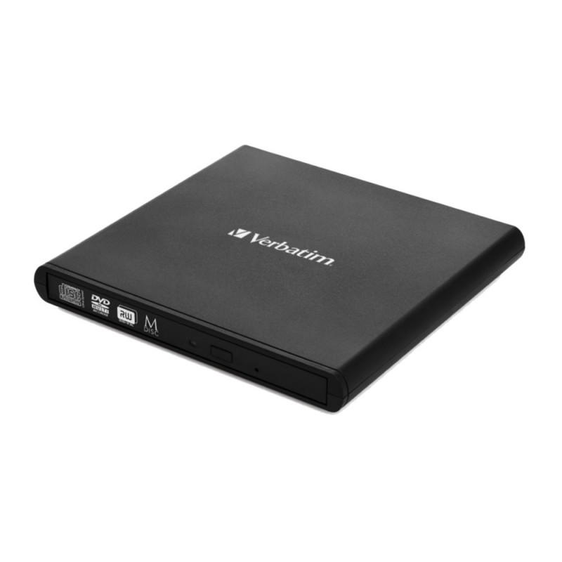 Verbatim External Slimline CD DVD Writer - DVD±RW Negro 53504