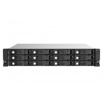 QNAP TL-R1220Sep-RP - Negro, Gris 2.5 3.5"