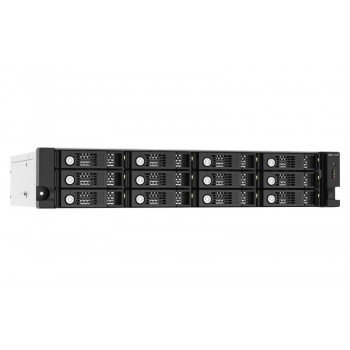QNAP TL-R1220Sep-RP - Negro, Gris 2.5 3.5"