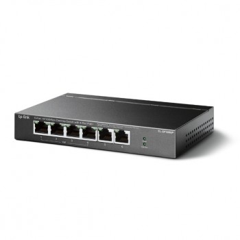 TP-LINK TL-SF1006P switch Fast Ethernet (10 100) Energía sobre Ethernet (PoE) Negro