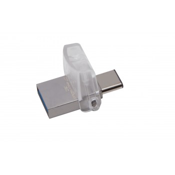 Kingston Technology DataTraveler microDuo 3C 64GB unidad flash USB USB Type-A   USB Type-C 3.2 Gen 1 DTDUO3C 64GB