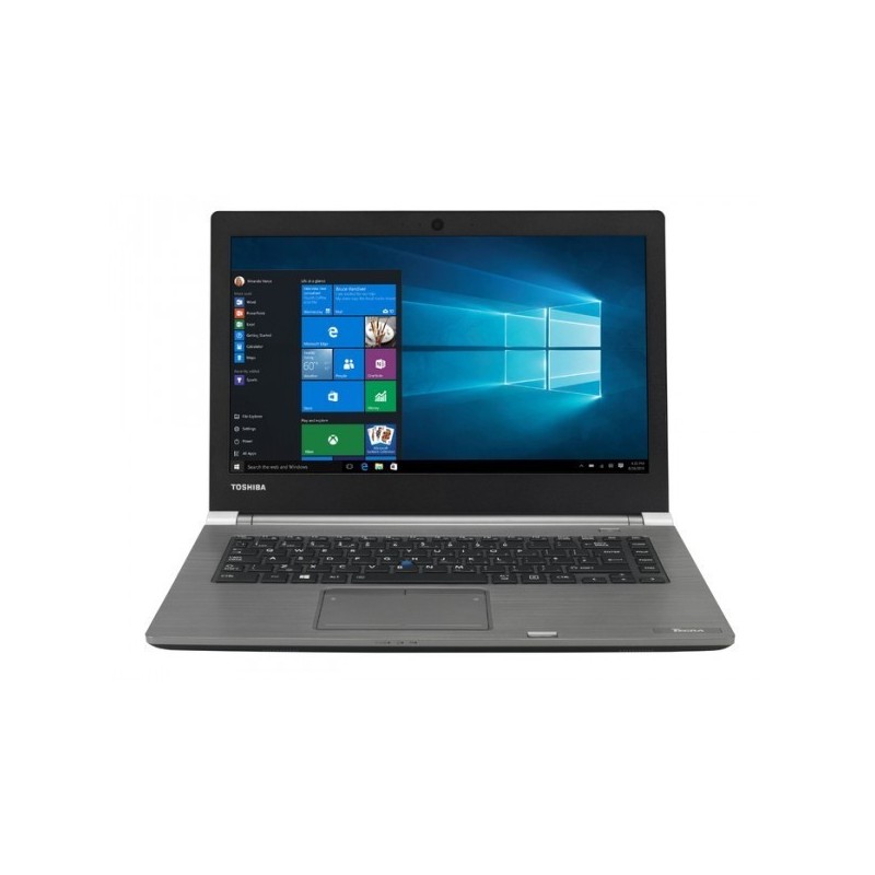 Toshiba Tecra A40-D-1J4 Gris - 14" - Intel Core i7-7xxx - 4GB - 256GB SSD - Windows 10 Pro PS483E-0FT01LCE