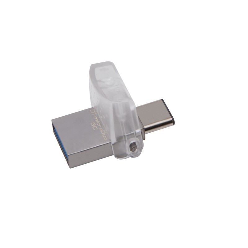 Kingston Technology DataTraveler microDuo 3C 64GB unidad flash USB USB Type-A   USB Type-C 3.2 Gen 1 DTDUO3C 64GB
