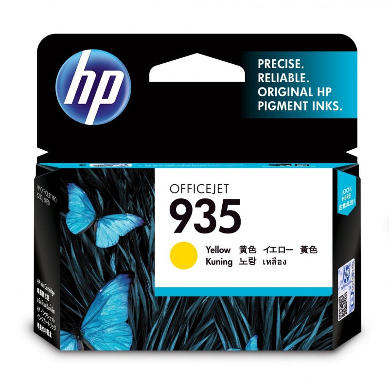 HP 935 Original Amarillo Para HP OfficeJet Pro 6230, 6830, 6830c C2P22AEBGY