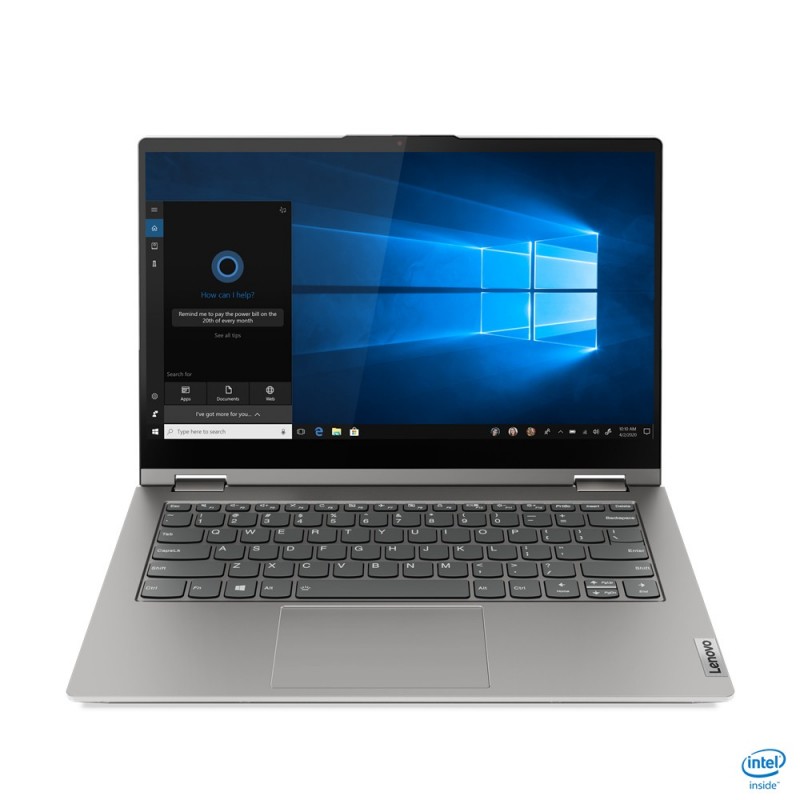 Lenovo ThinkBook 14s Yoga Gris - 14" - Intel Core i7-11xxx - 512GB SSD - Windows 10 Pro 20WE0001SP