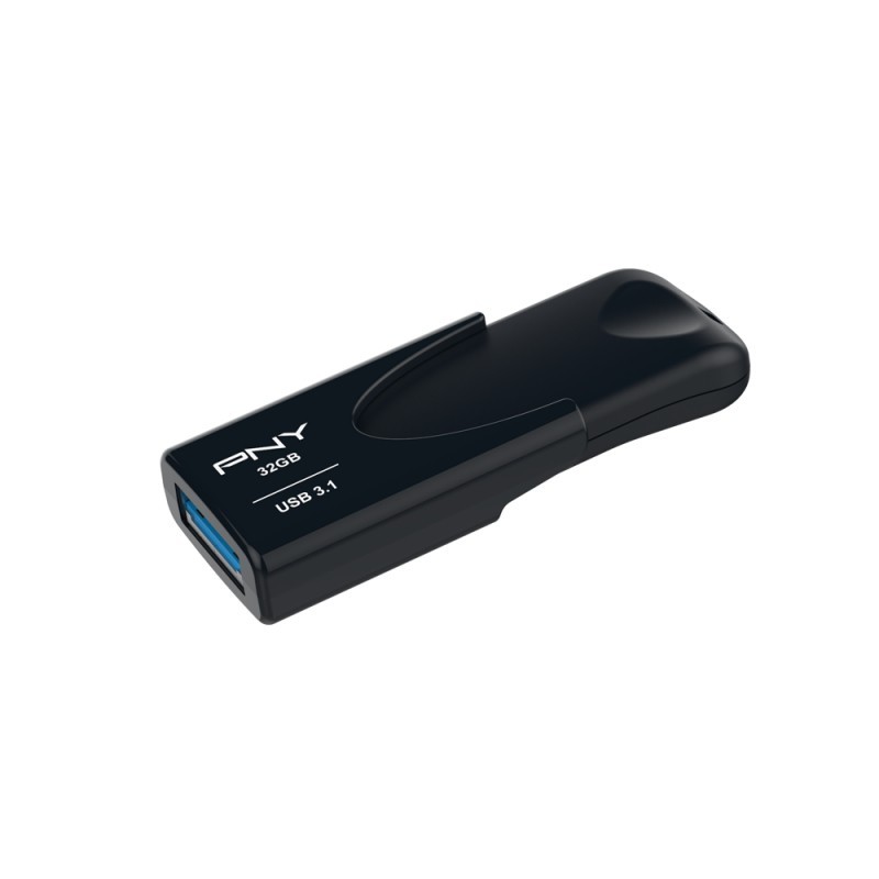 PNY Attache 4 32GB - USB Type-A - Negro FD32GATT431KK-EF