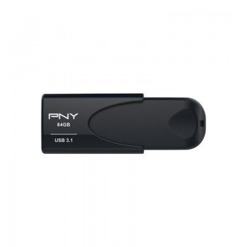 PNY Attaché 4 64GB - USB Type-A - Negro FD64GATT431KK-EF